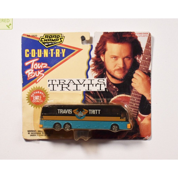 Road Champs Country Tour Eagle Coach Bus Travis Tritt Die-Cast - Picture 1 of 8